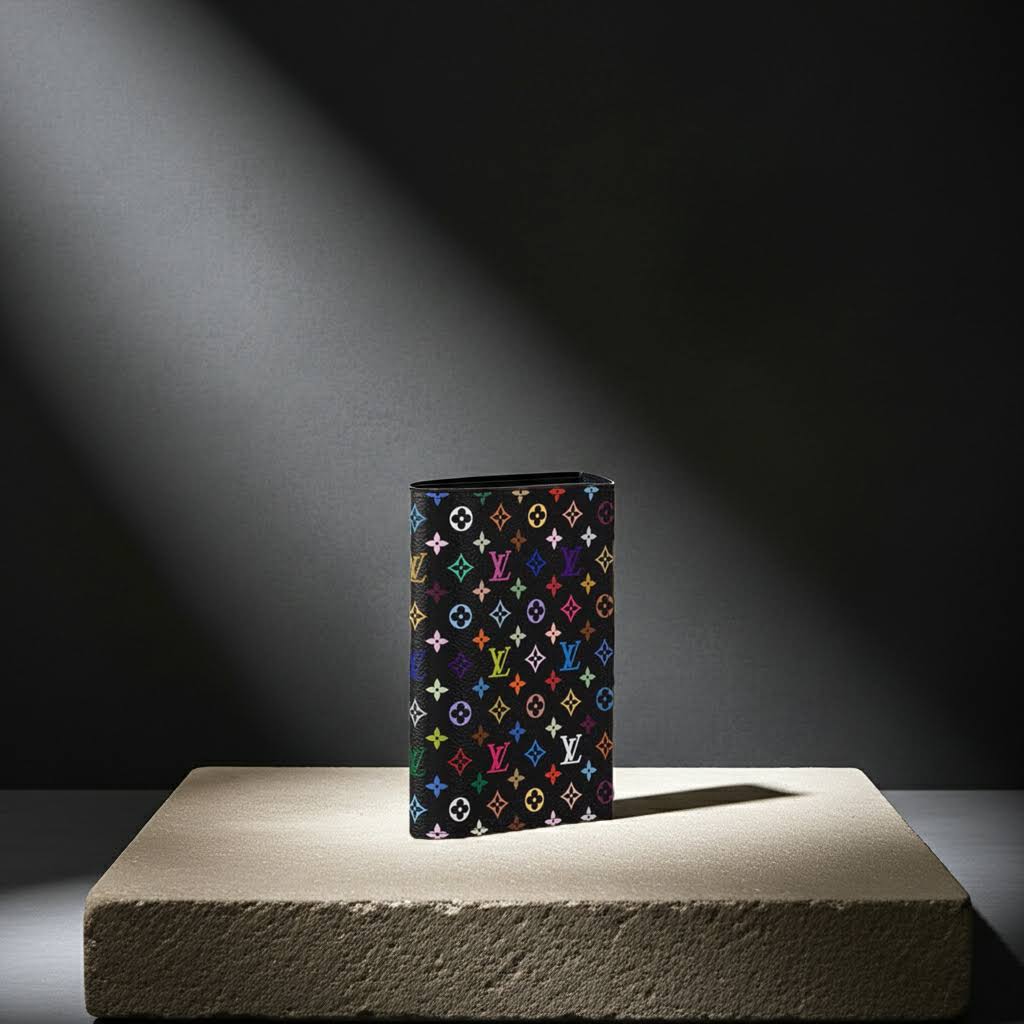 Louis Vuitton x Takashi Murakami Paspoort Hoes (nieuw en ongedragen)